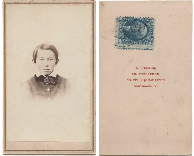 Native American Boy, E. Decker, Cleveland, Ohio